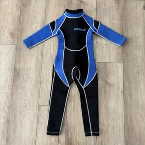 IREENUO Kids Full Body Wetsuit for Boys and Girls 2.5mm Neoprene Size 2